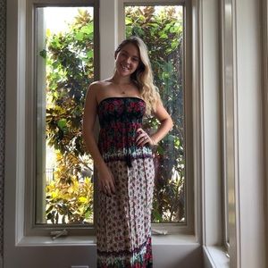 Floral maxi dress